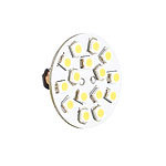 Luminea LED-Stiftsockellampe G4 (12V), 15 SMD LEDs warmweiß, horizontal, 120° Luminea LED-Stifte G4 (warmweiß)