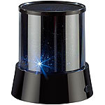 Lunartec Mobiler Mini-Sterne-Projektor mit 3 Leuchtprogrammen Lunartec Stimmungs-Licht-Projektoren