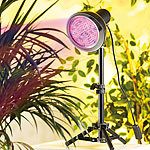 Lunartec LED-Pflanzenlampe für E27 Fassungen, mit 168 LEDs, 105 Lumen Lunartec LED-Pflanzenlampen E27 (rot & blau)