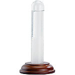 PEARL FitzRoy-Sturmglas (Barometer) aus echtem Glas, 14 cm PEARL Fitzroy Sturmgläser