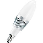 Luminea Energiespar-LED-Lampe mit 3 LEDs je 1 W, E14 Candle, warmweiß, 205 lm Luminea LED-Kerzen E14 (warmweiß)