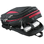 Xcase Notebook-Rucksack mit XL-Stauraum & MP3-Player-Tasche Xcase Notebook-Rucksäcke