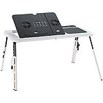 General Office Notebooktisch mit 2 USB-Lüftern, klappbar General Office Notebooktische mit Lüfter