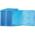 PEARL Blu-ray Soft-Hüllen blau-transparent im 50er-Pack für je 1 Disc PEARL 