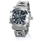 St. Leonhard Sportlicher Quarz-Chronograph aus Edelstahl, 5 atm St. Leonhard Herren Chronographen Armbanduhren