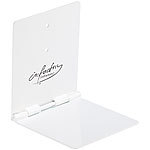 infactory Unsichtbares Bücherregal aus Metall infactory Unsichtbare Bücherregale