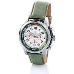 St. Leonhard Hochwertiger Chronograph in Militär-Optik St. Leonhard Herren Chronographen Armbanduhren