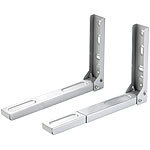 PEARL 2-teilige Universal-Teleskop-Wandhalterung, klappbar, trägt max. 25 kg PEARL Universal-Wandhalterungen