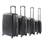 Xcase 4-teiliges Trolley-Schalenkoffer-Set, extra leicht und robust, TSA Xcase Koffer-Sets