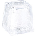 infactory LED-Deko-Eiswürfel mit RGB-Farbwechsel und 3 Leuchtmodi infactory LED-Deko-Eiswürfel