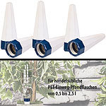 Royal Gardineer 12er-Set Tonspitzen-Pflanzenbewässerung-System für PET-Flaschen Royal Gardineer 