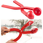 infactory Profi-Schneeballzange für Schneebälle mit Ø 7 cm, rot infactory Schneeballzangen