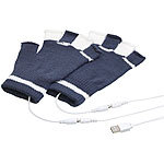 infactory Beheizte USB-Handschuhe, bis 50 °C, entnehmbare Heiz-Elemente infactory Beheizte USB-Handschuhe