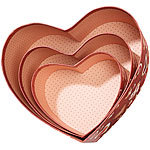 infactory Herzförmige Geschenk- & Deko-Boxen, 3er-Set infactory Geschenkboxen