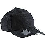 infactory LED-Baseball-Cap mit Solarspeicher infactory Solar-Baseball-Caps