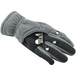 infactory Kuschelige Fleece-Handschuhe mit LED-Beleuchtung, rot, Gr. XS/S infactory Fleece Handschuhe mit LED-Beleuchtung
