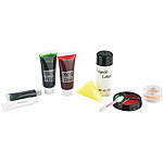 PEARL Latex-Schminkset für Grusel-Make-up, 9-teilig PEARL Latex-Schminksets
