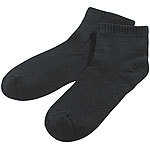 PEARL basic Sneaker-Socken Bambus-Viskose, 3 Paar, Gr. 35-38, schwarz PEARL basic Sneaker-Socken