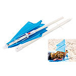 infactory Kleiner Fächer-Sonnenschirm für Strand und Garten infactory Mini-Fächer-Sonnenschirme