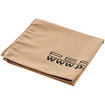 PEARL Extra saugfähiges Mikrofaser-Handtuch 80 x 40 cm, braun PEARL Mikrofaser-Handtücher
