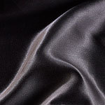 Wilson Gabor Luxuriöser Seiden-Satin-Kissenbezug, 70x50, schwarz Wilson Gabor 