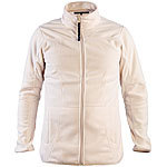 PEARL outdoor Fleece-Jacke für Herren, Größe S, beige PEARL outdoor Herren Fleece-Jacken