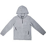 PEARL outdoor Fleece-Jacke mit Kapuze für Frauen, Größe M, grau PEARL outdoor Damen-Fleece-Jacken