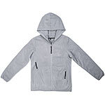 PEARL outdoor Fleece-Jacke mit Kapuze für Frauen, Größe L, grau PEARL outdoor Damen-Fleece-Jacken