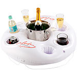 infactory Premium-Party-Wasser-Bar mit vier Sesseln und Bar, für 4 Personen infactory Wassersessel