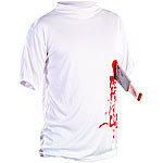infactory Halloween T-Shirt "Machete in der Brust", Gr. XXL infactory