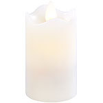 Britesta 2 LED-Echtwachskerzen mit beweglicher Flamme, 45x75 mm,Gr. S Britesta LED-Echtwachskerzen mit beweglichen Flammen