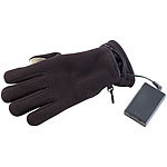 PEARL urban Beheizbare Touchscreen-Handschuhe mit kapazitiven Fingerkuppen, Gr. S PEARL urban Akku-beheizbare Handschuhe mit kapazitiven Fingerkuppen