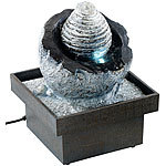 infactory Zimmerbrunnen "Wasserspiel" mit Pumpe und LED, ca. 17 cm infactory Zimmerbrunnen mit Beleuchtungen