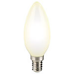 Luminea SMD-LED-Kerzenlampe, 3 W, E14, B35, 150 lm, warmweiß Luminea LED-Kerzen E14 (warmweiß)