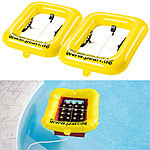 PEARL 2er-Set Getränkekasten-Schwimmringe PEARL Bierkasten Schwimmring Kühler