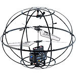 Simulus 3D-Flugobjekt mit 3,5-Kanal-IR-Fernsteuerung "GH-360.globe" Simulus Ferngesteuerte Flugobjekte