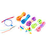 Playtastic Scoubidou Bastelset mit 50 Knüpfbändern und 12 Schnullern Playtastic Knüpfbänder-Sets