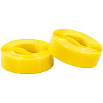 PEARL sports 4er-Set Pannenschutzeinlagen für Fahrradreifen, 19 mm (gelb) PEARL sports
