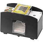 Grand Straight Royale Elektrische Kartenmisch-Maschine für 4 Decks á 54 Karten, schwarz Grand Straight Royale Elektrische Kartenmisch-Maschinen