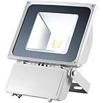 Luminea Wetterfester LED-Fluter im Metallgehäuse, 70 W, IP65, warmweiß Luminea Wasserfeste LED-Fluter (warmweiß)