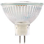 Luminea LED-Spotlight mit Glasgehäuse GU5.3, 3 W, 12V, 250lm, tageslichtweiß Luminea LED-Spot GU5.3 (tageslichtweiß)