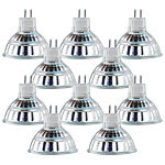 Luminea LED-Spotlight mit Glasgehäuse, GU5.3, 1,5W, 12V, 120lm, weiß, 10er-Set Luminea LED-Spots E27 (neutralweiß)