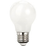 Luminea Retro-LED-Lampe E27, 3 Watt, A55, 250 lm, weiß, 5000 K Luminea LED-Tropfen E27 (neutralweiß)