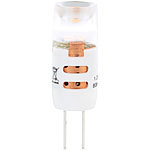 Luminea High-Power LED-Stiftlampe, G4, 1,2 W, tageslichtweiß Luminea LED-Stifte G4 (tageslichtweiß)