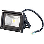 PEARL Wetterfester LED-COB-Fluter, Metallgehäuse, 10 W, IP65,5400K PEARL Wetterfester LED-Fluter (tageslichtweiß)