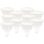 Luminea High-Power LED-Spot GU5.3, 5W, 12V, warmweiß, 320 lm, 10er-Set Luminea LED-Spots GU5.3 (warmweiß)