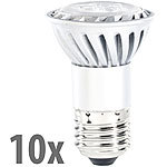 Luminea LED-Spot mit Metallgehäuse, E27, 4 W, tageslichtweiß, 230 lm, 10er-Set Luminea LED-Spots E27 (tageslichtweiß)
