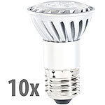 Luminea LED-Spot mit Metallgehäuse, E14, 4 W, warmweiß, 230 lm, 10er-Set Luminea LED-Spots E14 (warmweiß)