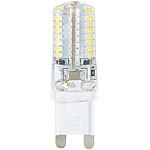 Luminea LED-Stiftsockel, Silikon-Hülle, G9, 3 Watt, warmweiß, 180 Lumen Luminea LED-Stifte G9 (warmweiß)