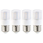 Luminea High-Power LED-Kolben, E27, 3,5W, 360°, 350lm, tageslichtweiß, 4er-Set Luminea LED-Kolben E27 (tageslichtweiß)